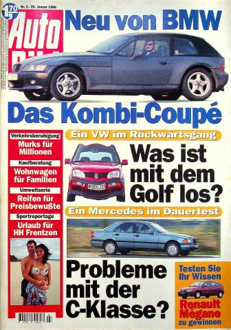 Deckblatt Auto Bild (03/1996)